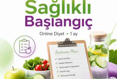 Sağlıklı Başlangıç online diyet paketi
